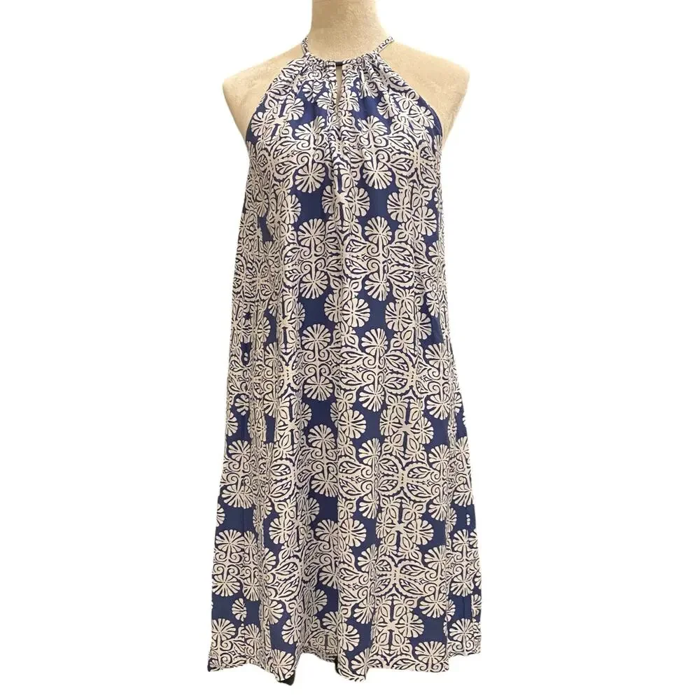 Vineyard Vines (4) Lined Summer Cocktail Dress Baby Bridal Shower Coastal Preppy